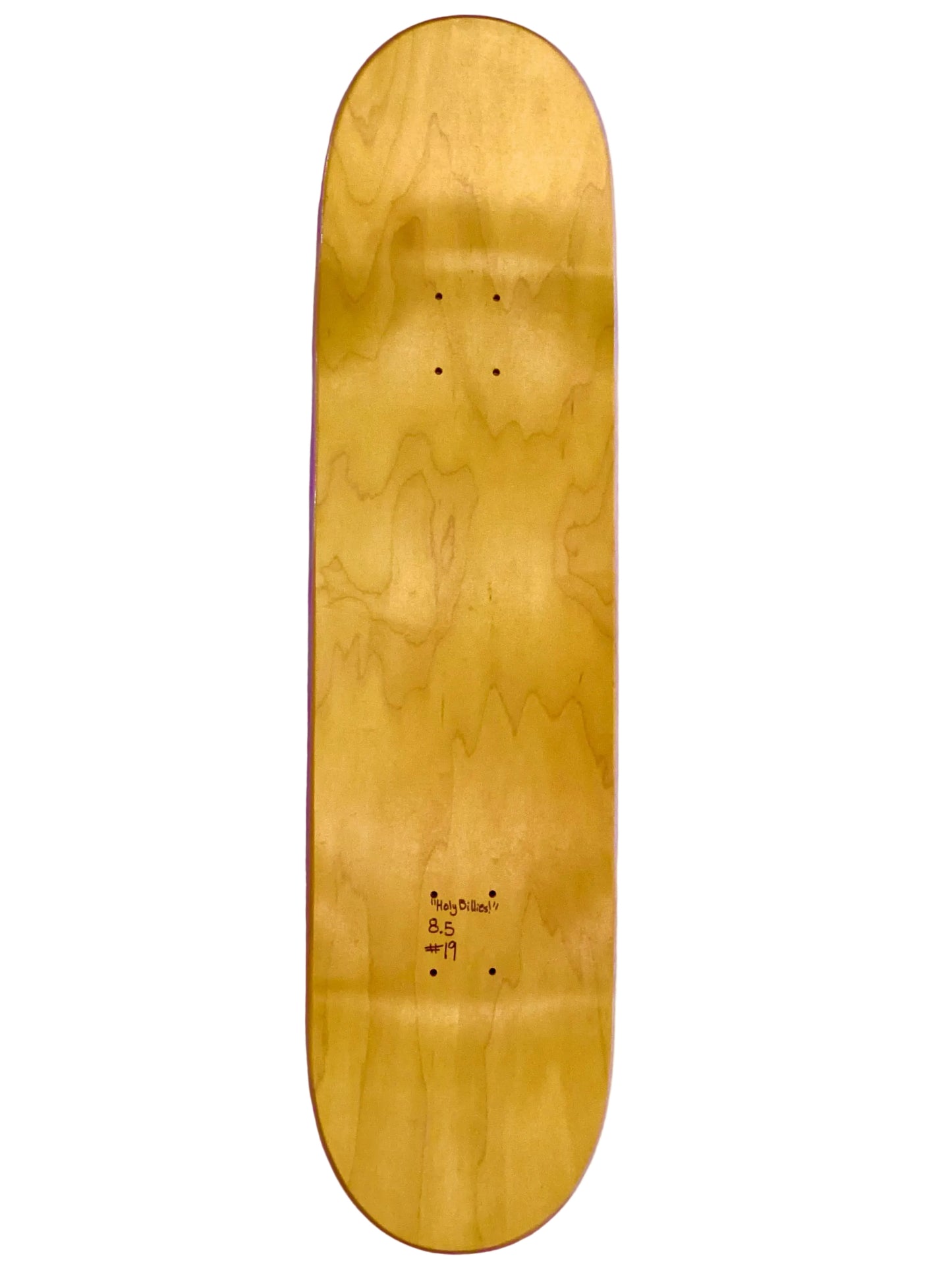 “Holy Billies!” 8.5 Blue/Yellow Veneer