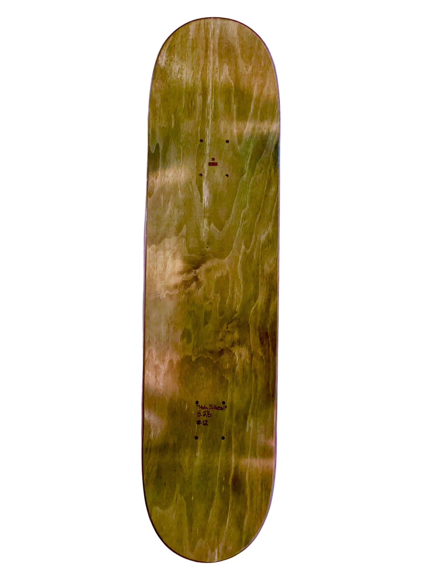 “Holy Billies!” 8.25 Chocolate/Olive Veneer