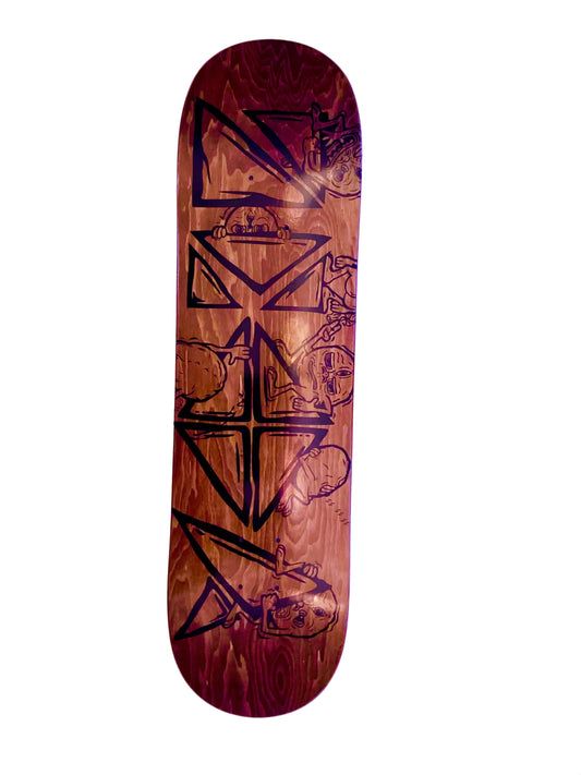 “Holy Billies!” 8.25 Chocolate/Olive Veneer