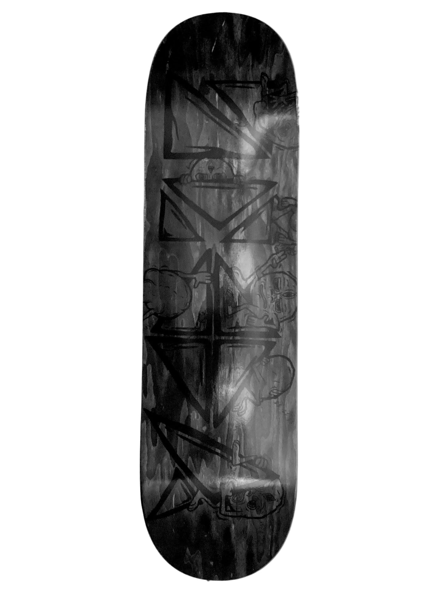 “Holy Billies!” 8.5 Black/Yellow Veneer