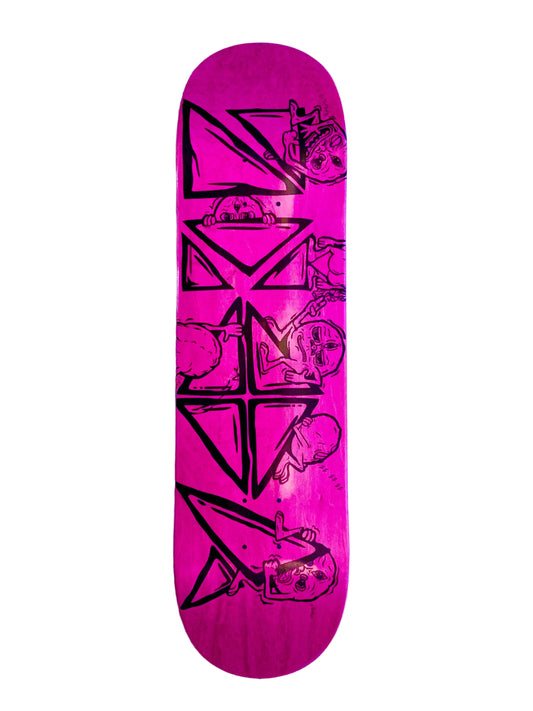 “Holy Billies!” 8.25 Pink/Green Veneer