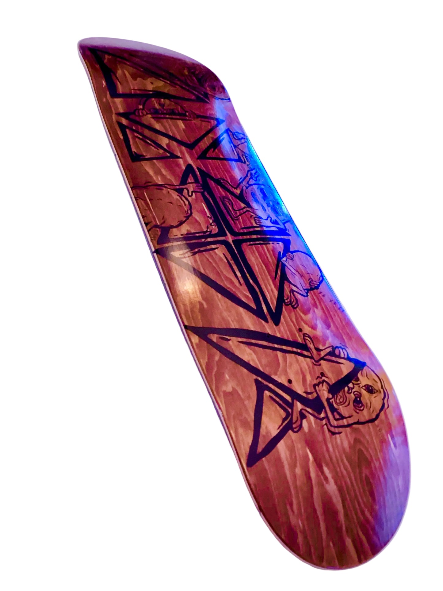 “Holy Billies!” 8.25 Chocolate/Olive Veneer